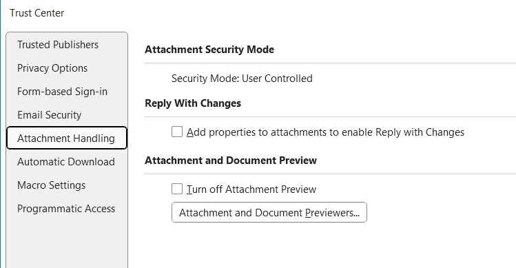 how-to-disable-the-attachment-security-warning-in-outlook-2021