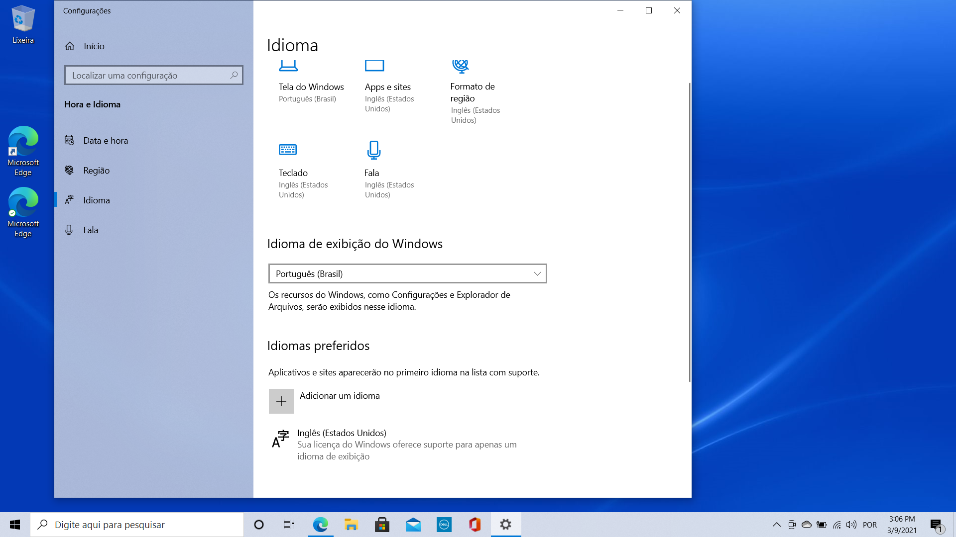 Change Windows 10 Home Single Language Display Language - Microsoft  Community