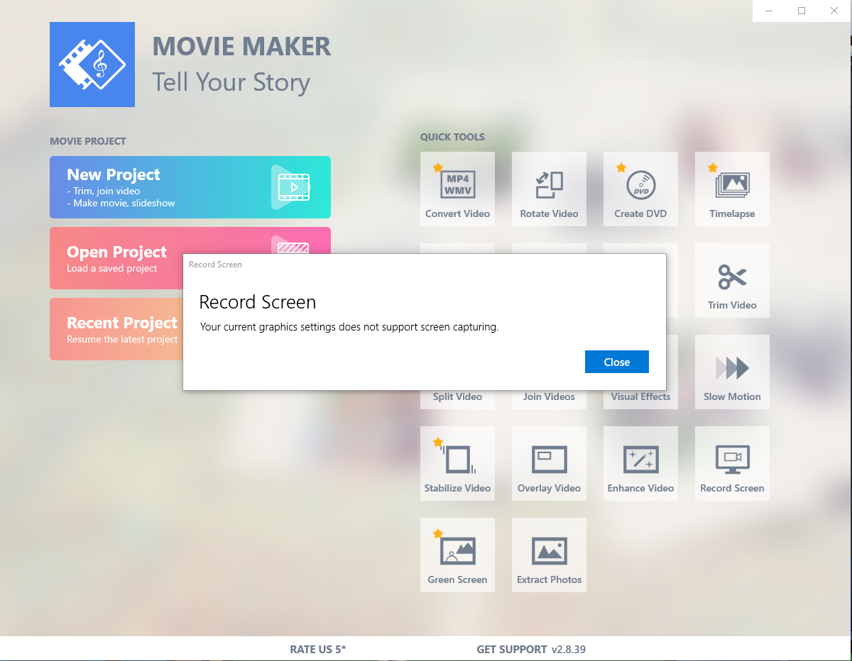 Record Screen in Movie Maker 10 Tell Your Story Microsoft