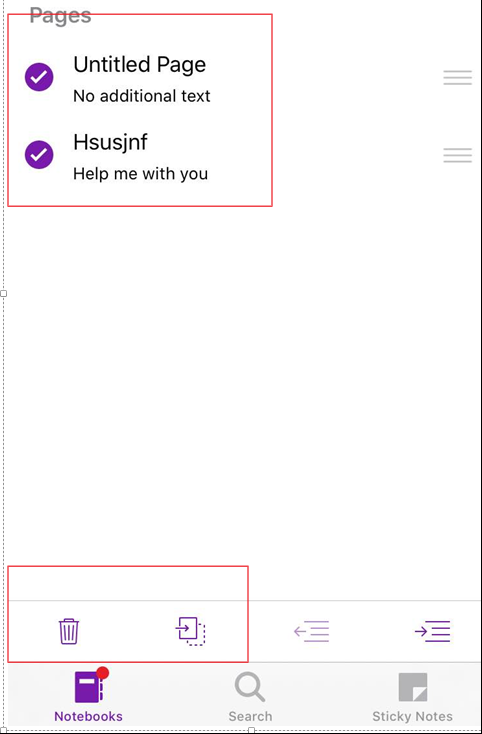 How To Select Multiple Pages In Onenote