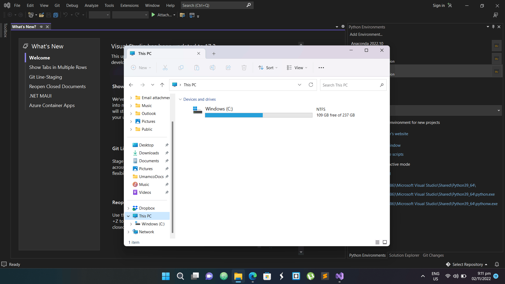 why is Drive C Popping up - Microsoft Community