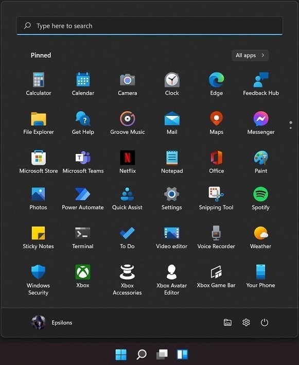 Windows 11 Start Menu - Recommended (Recent files and new apps ...