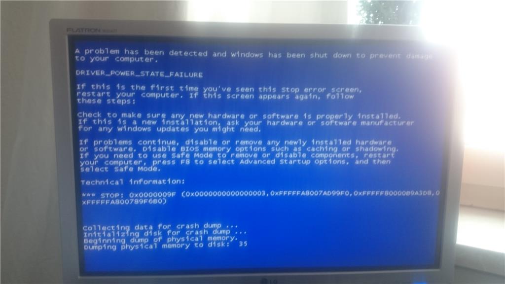 Bluescreen error - Microsoft Community