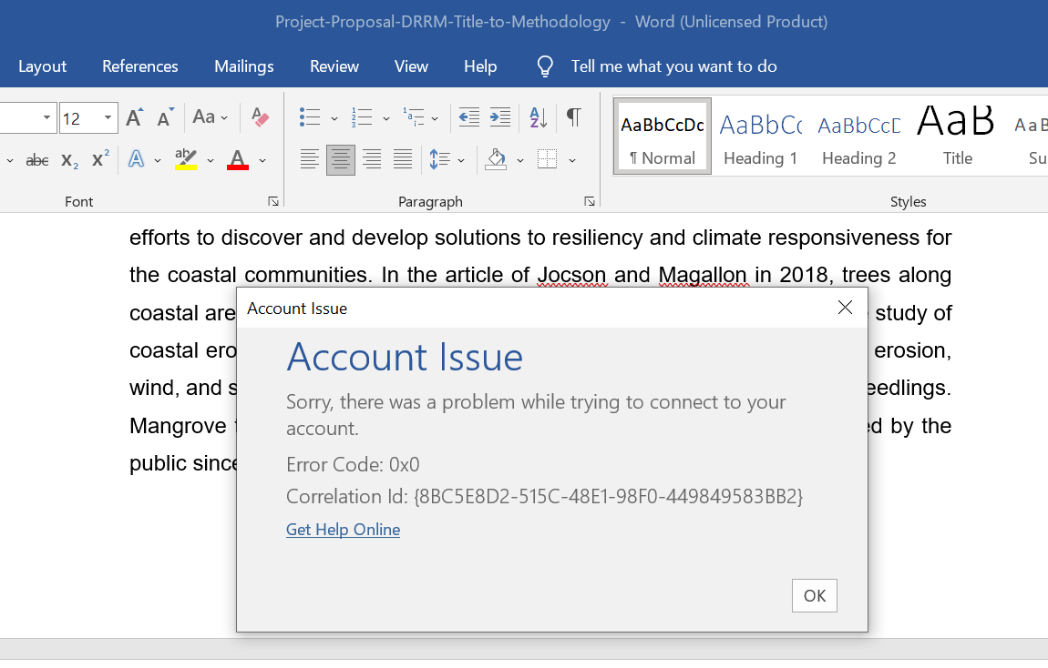 Microsoft Office Concern - Accordingly Unlicensed And Can't Use It ...