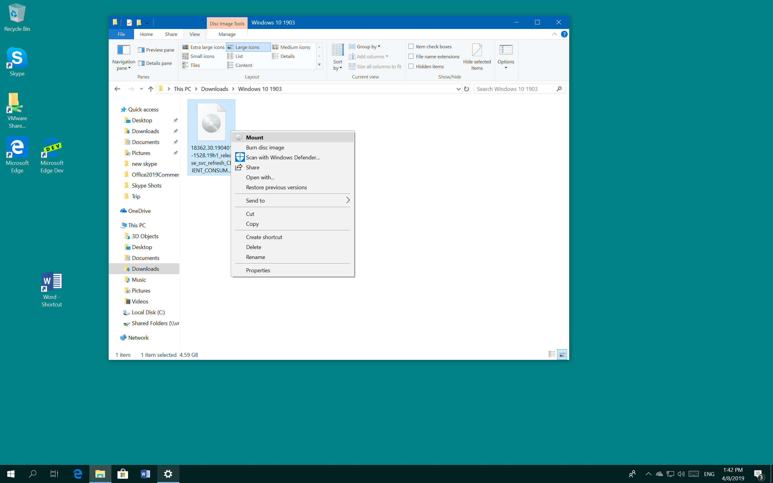How To Upgrade To Windows 10 Version h2 Using Iso File From Previous Microsoft Community