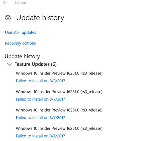 Windows 10 Insider Have Problems Installing Some Windows Updates. How ...