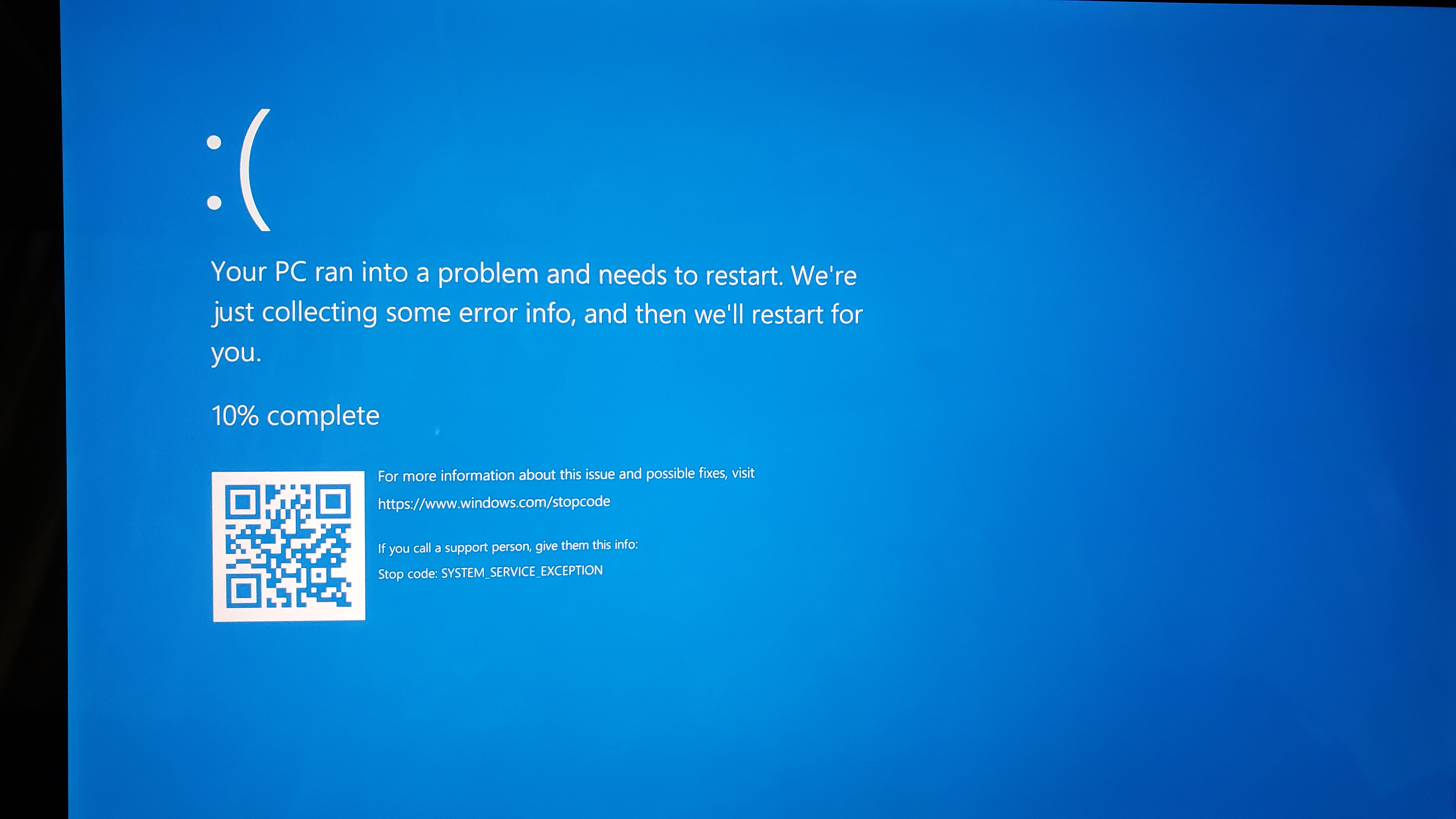 Surface Pro 7 (i7, 16GB RAM, 256GB) random Blue Screen and reset 