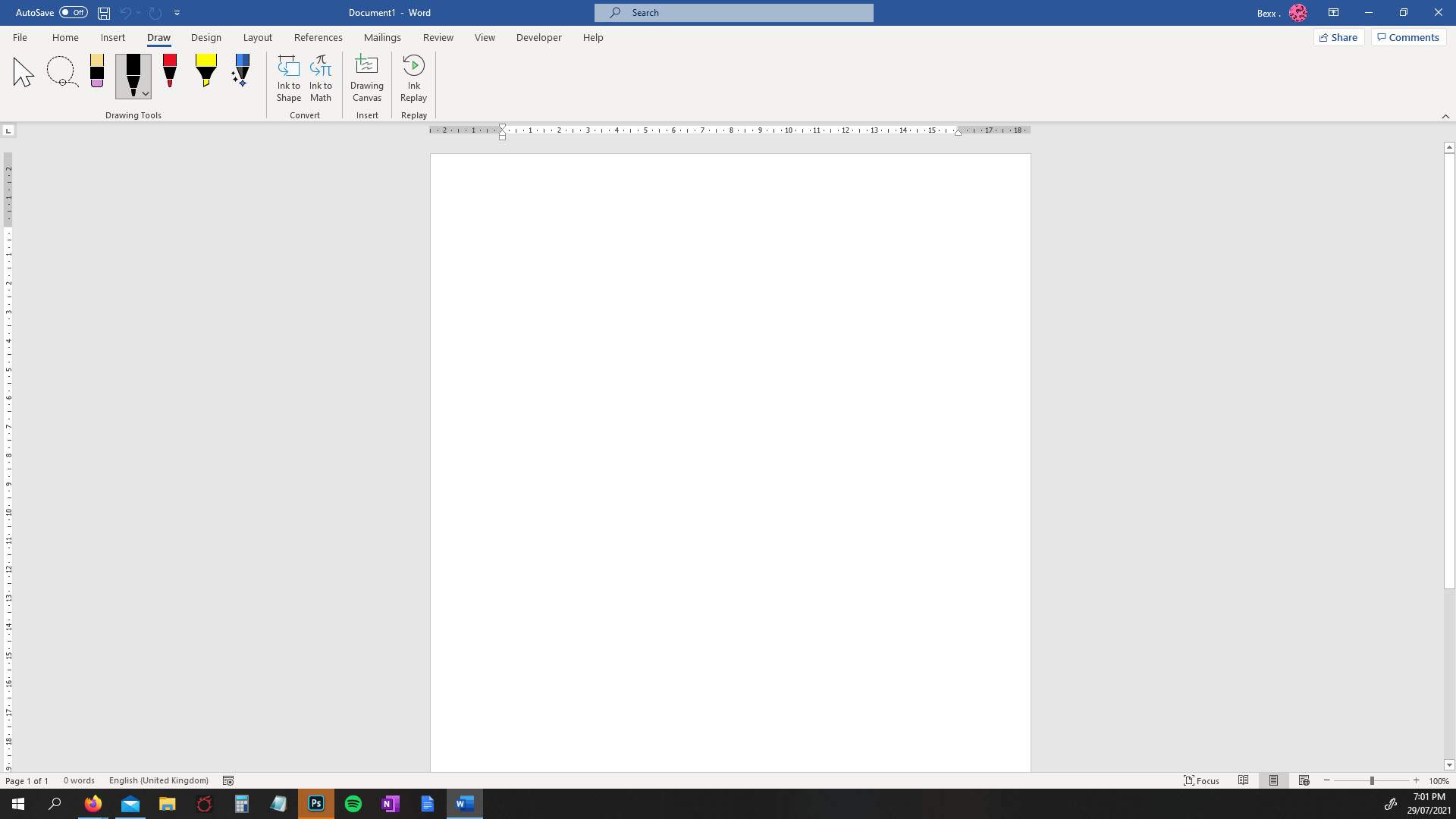 How can I use ink to text in MS Word? Microsoft Community