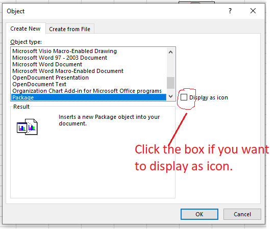 Insert an object in Word or Outlook - Microsoft Support