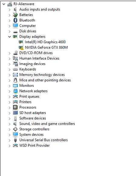 Windows 10 Graphic Card Problem NVIDIA GPU. Microsoft Community