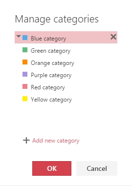 How to delete 'Categories' from Outlook Mail? - Microsoft Community