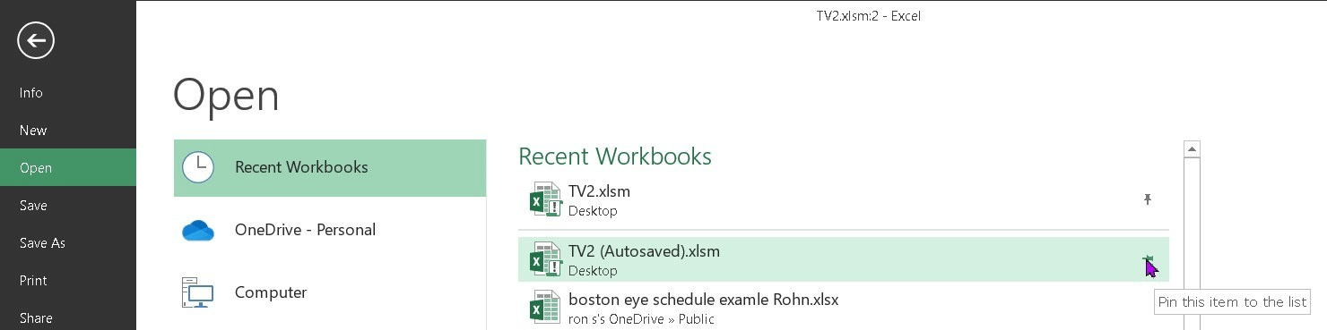 How To Pin Excel File To Taskbar