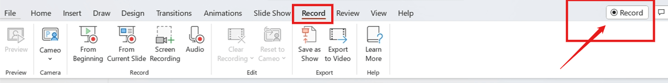 how to record a microsoft powerpoint presentation