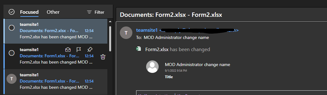 Alerts In SharePoint Not Working With Groups - Microsoft Community