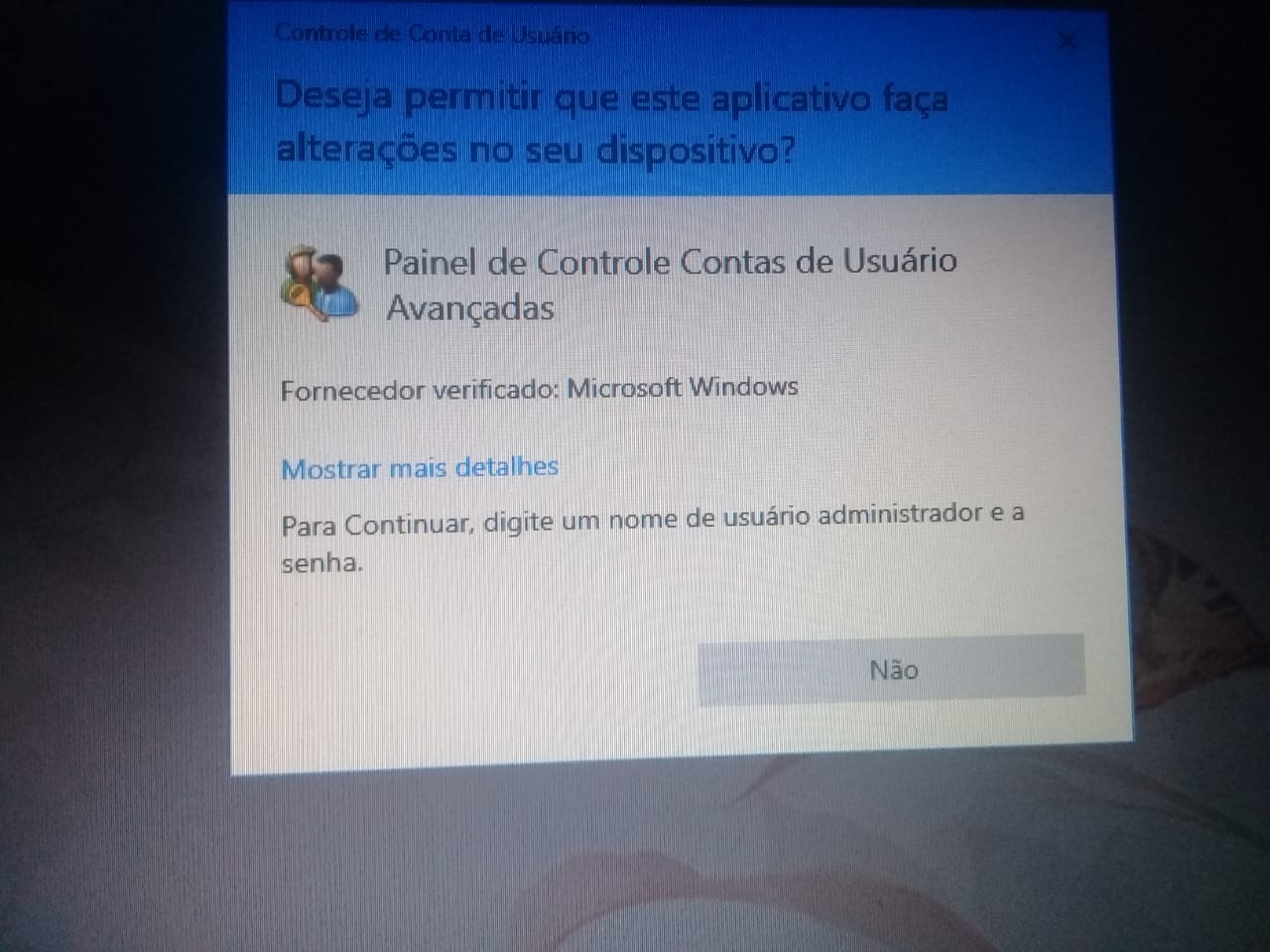 Não consigo acessar CMD como Administrador - Microsoft Community