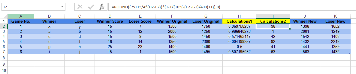 How do you do rankings in Excel from a list of scores? - Microsoft ...