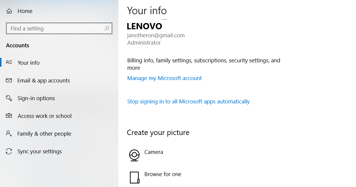 Change User Name In Windows 10 Home - Microsoft Community