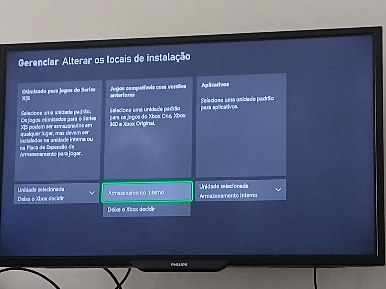 Problemas instalação de jogos e local de armazenamento - Microsoft Community