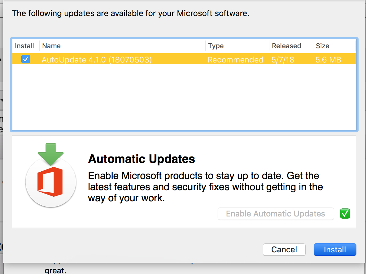 Microsoft Autoupdate For Mac 2018 - stellarretpa