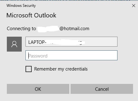 gereedschap Saai Soeverein Outlook 2016 wont login with Hotmail - Microsoft Community