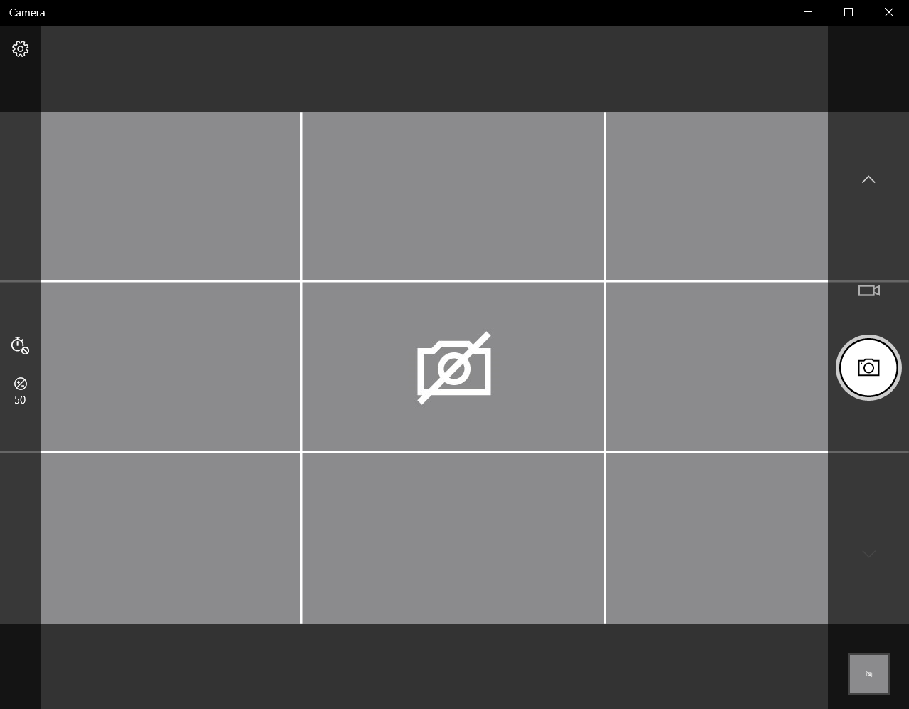 Camera app not showing image Microsoft Community