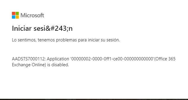 Error Al Iniciar Sesión. - Microsoft Community