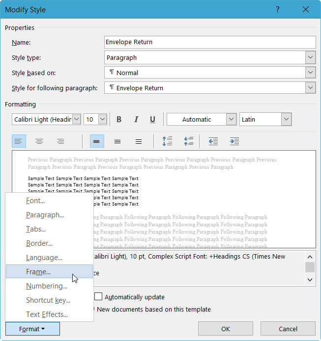 Problem printing No. 10 envelope with MS Word 2007, using Windows 7 ...