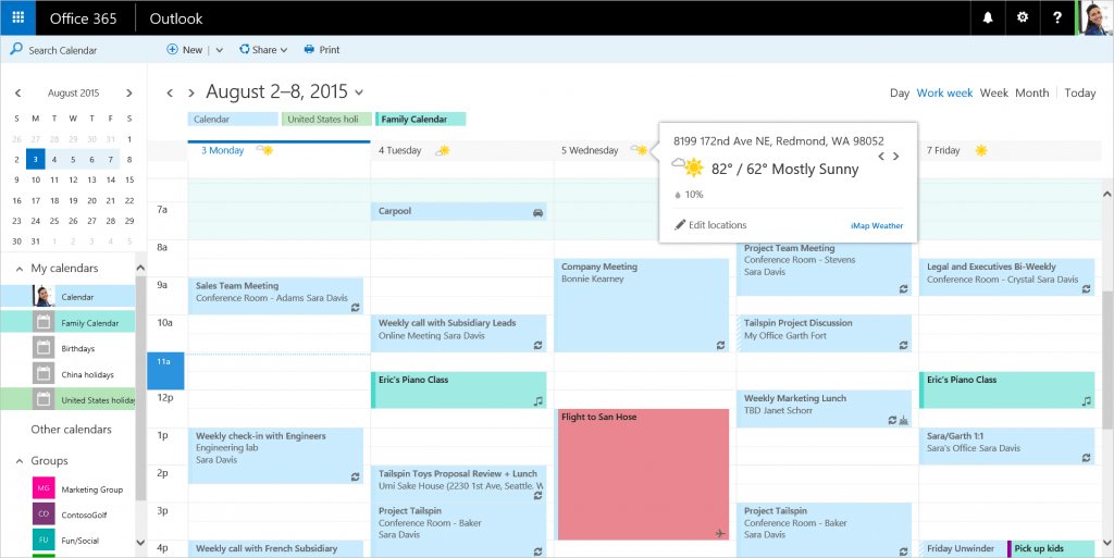 Categorizar un color a una cita de Outlook Microsoft