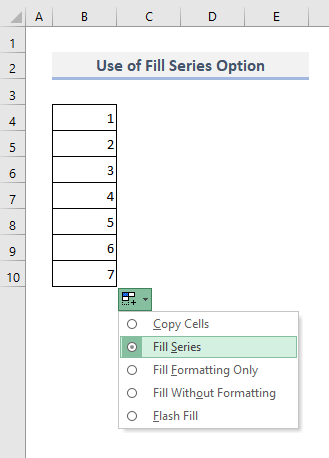 Excel Flash fill number sequence is NOT WORKING - Microsoft Community