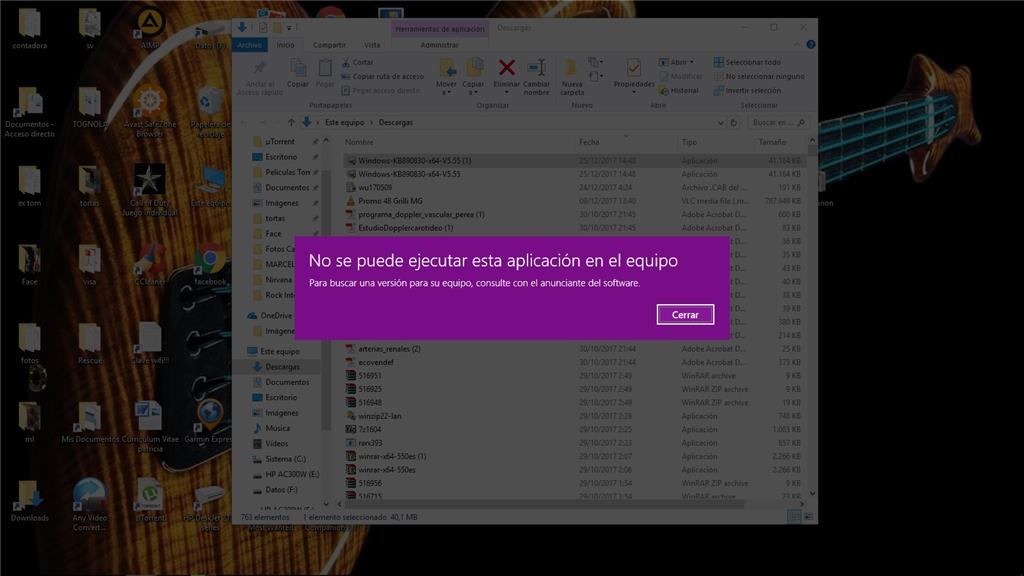 Windows 10 No Se Puede Ejecutar La Aplicación En Este Equipo Para Microsoft Community 4185