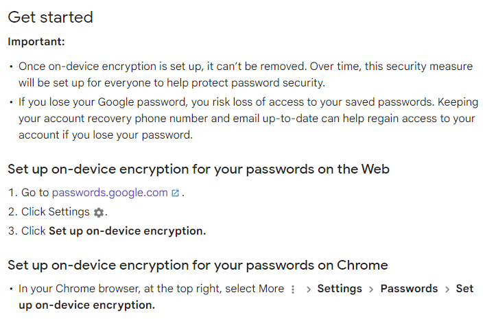 Why if you install a previous version of Chrome all passwords form the  password Manager are lost?! - Google Chrome Community