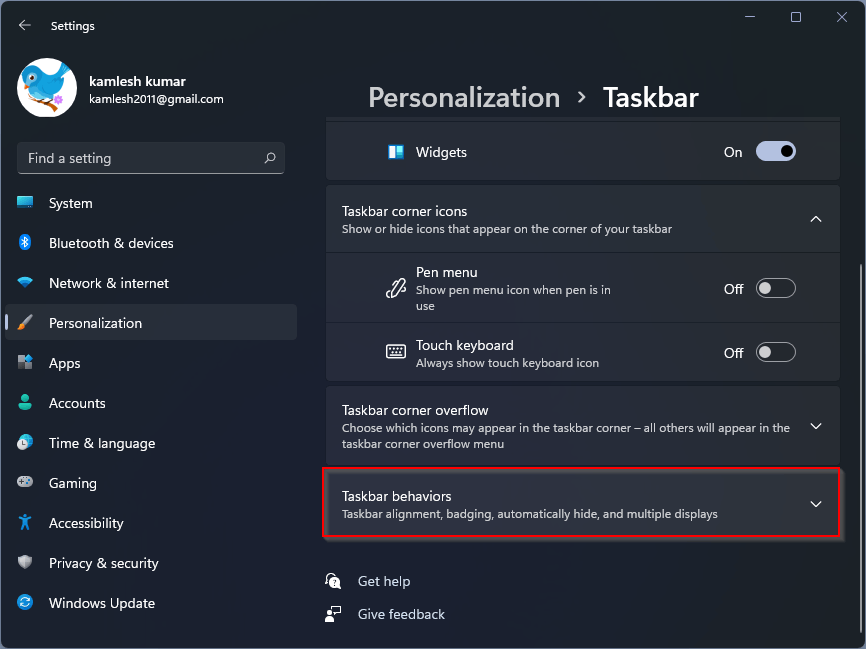 My settings options look different. - Microsoft Community