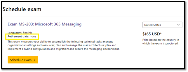 Exam Ms 3 Is Expire Training Certification And Program Support