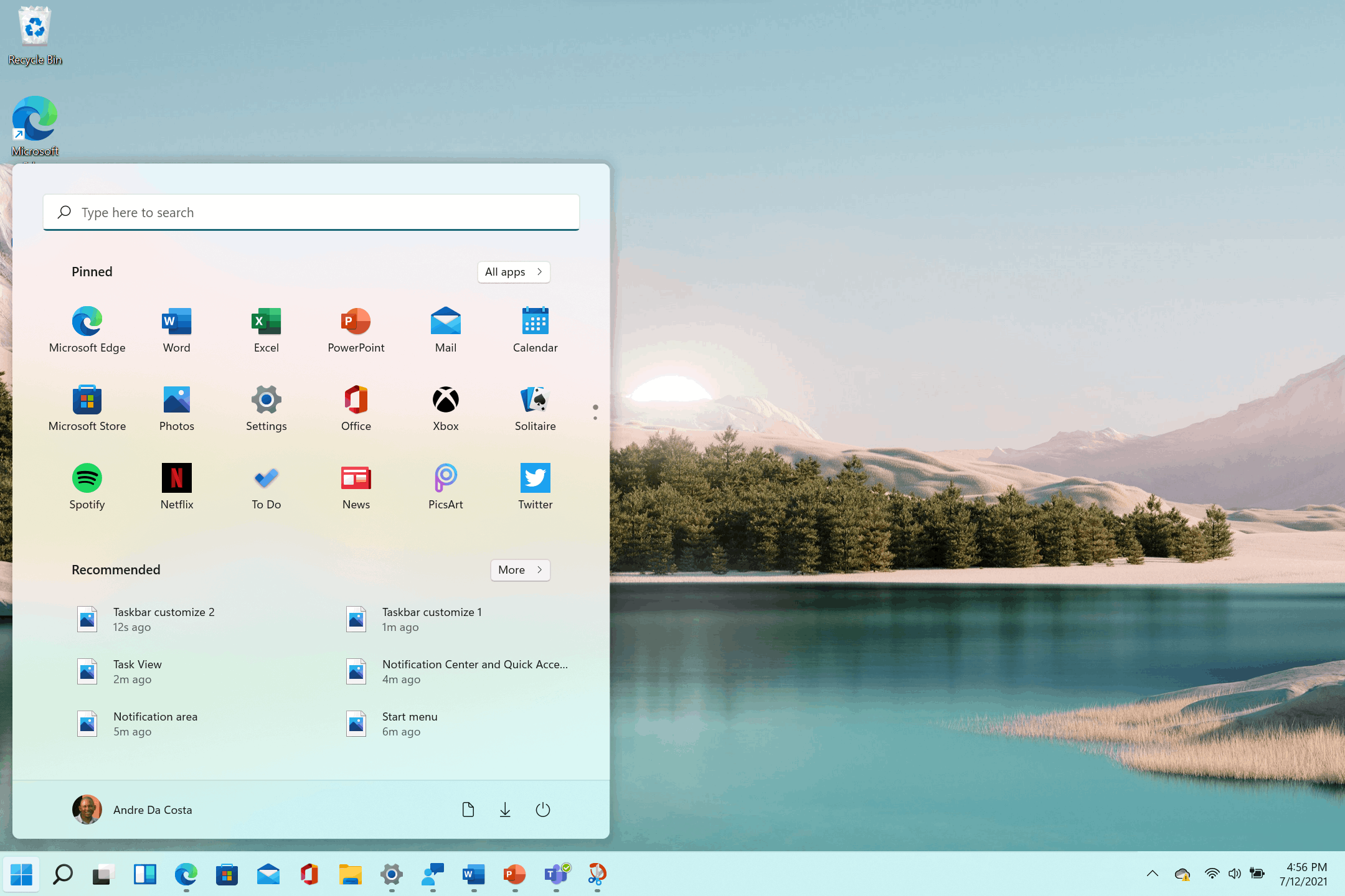 Basics: Using Start and Taskbar in Windows 11 and Windows 10 ...