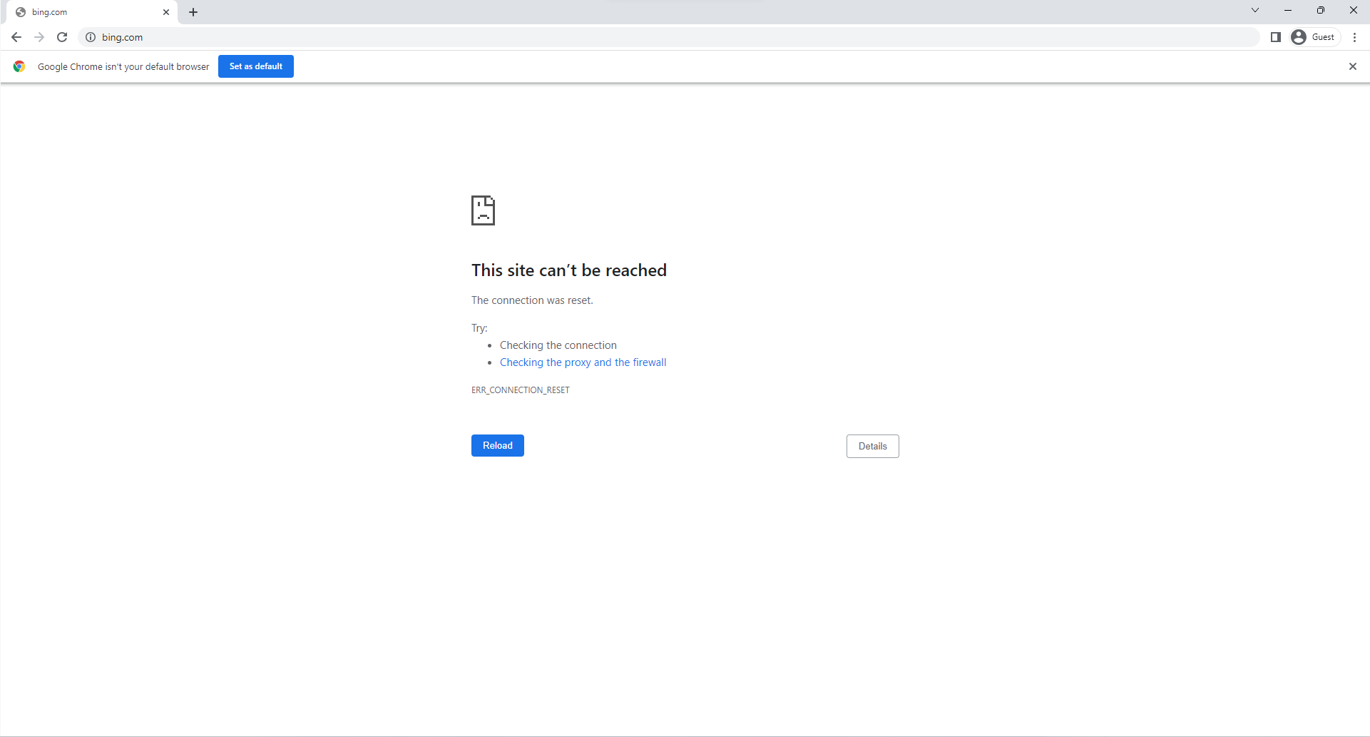 I Cannot Access BING Using Any Web Browser - Microsoft Community