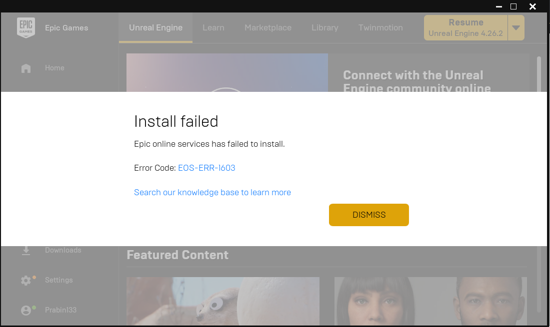 I can't install the Epic Games Launcher - Epic Games Store Support