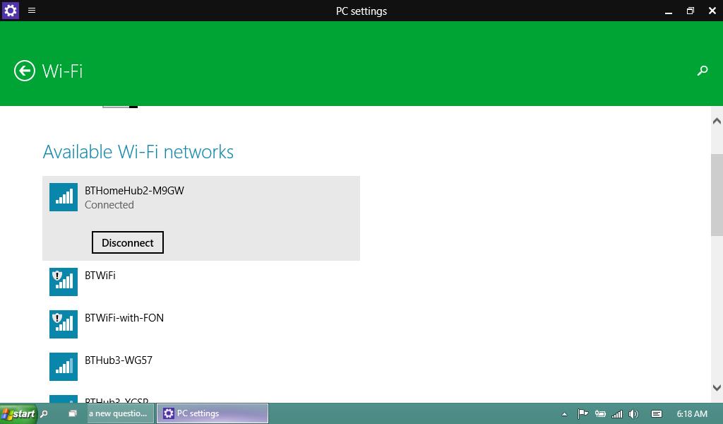 change network to private windows 10 1809