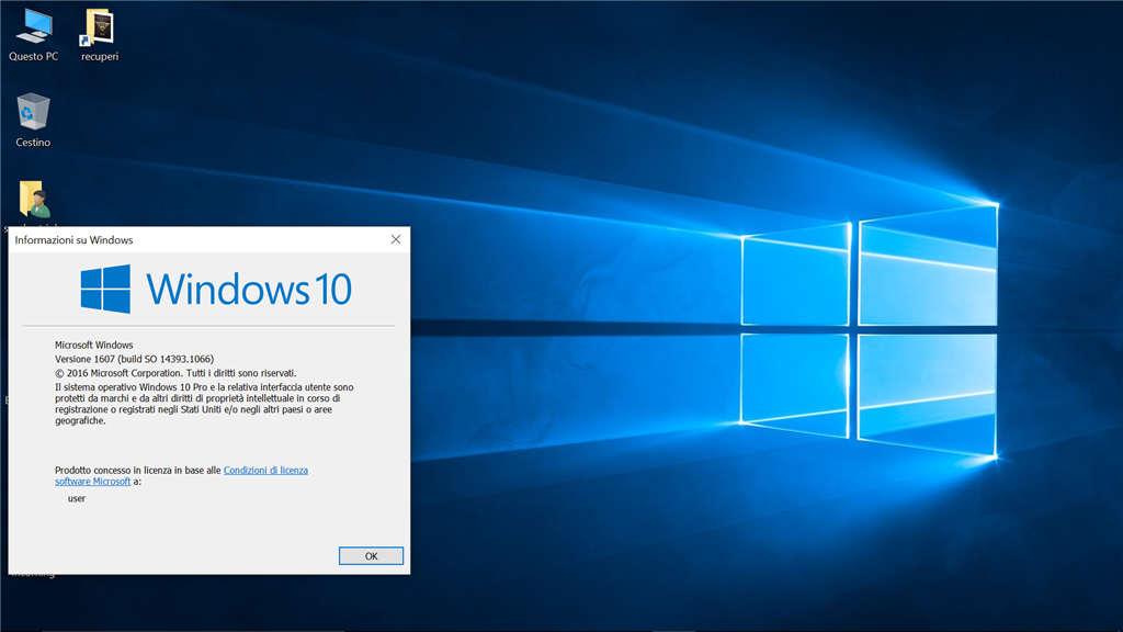 Recuperare vecchia Product Key Windows 10 Home da PC - Microsoft Community