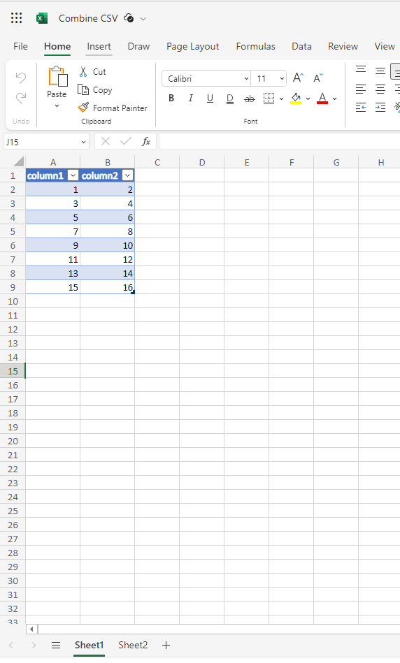 How to combine data from multiple CSVs and create excel with different ...