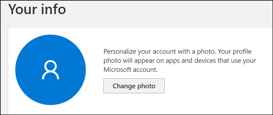 Change your profile photo - Microsoft Support