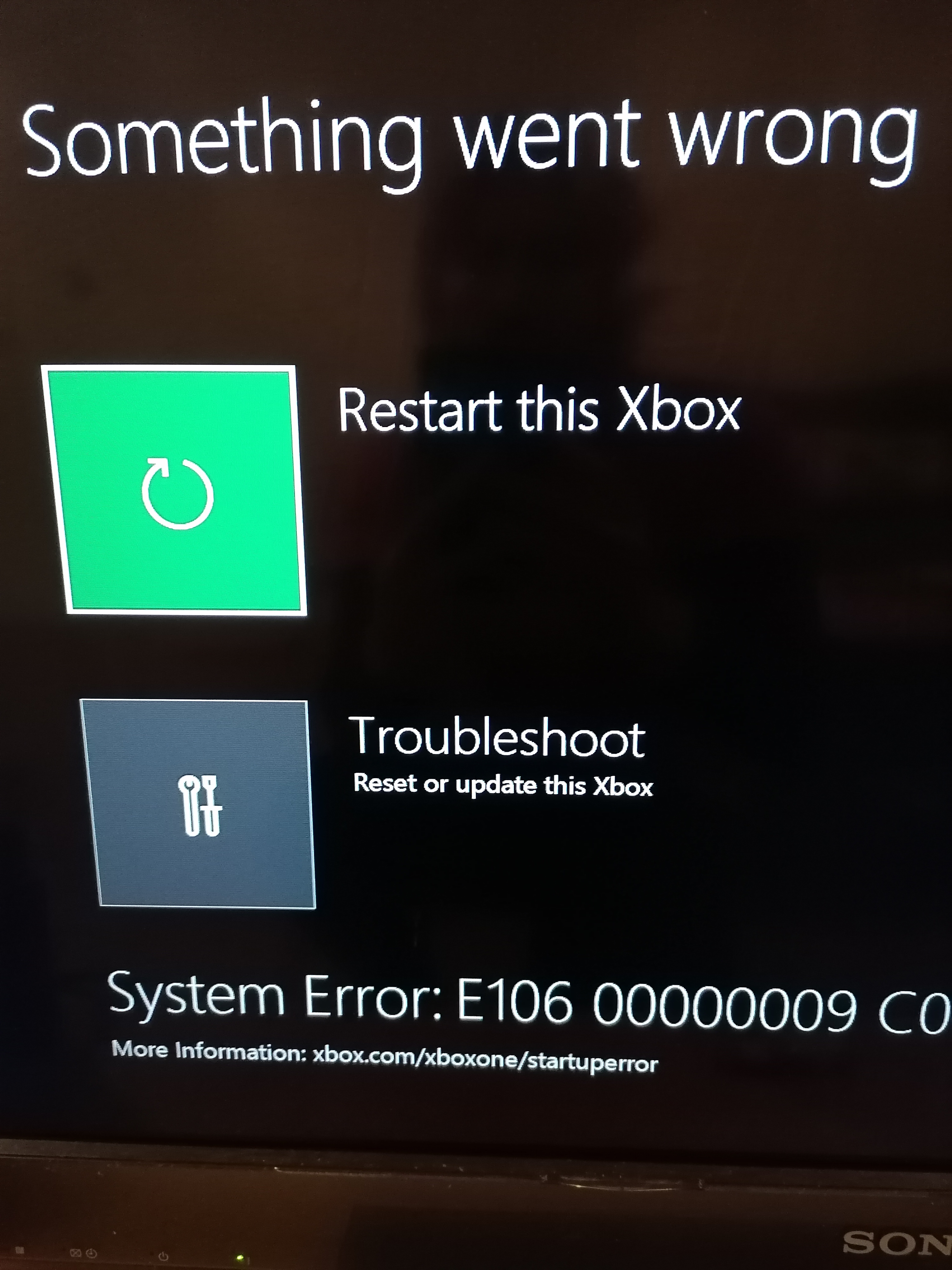 Hændelse foretrække fusionere My Xbox won't restart or reset. - Microsoft Community