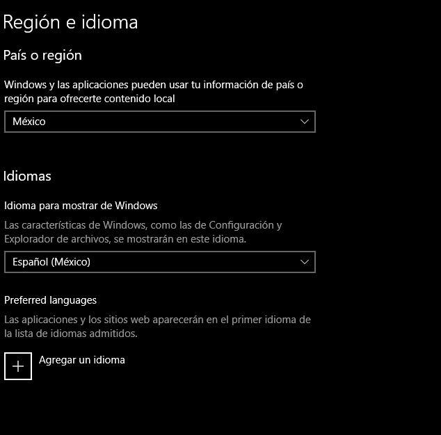 Windows 10 No Puedo Instalar Un Idioma Microsoft Community 3295