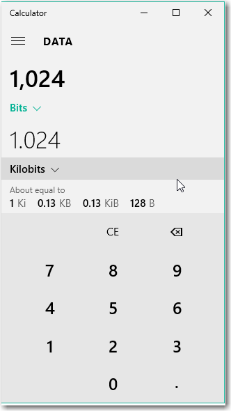 Kilobytes calculator hotsell