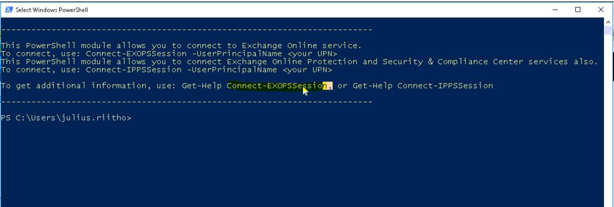 Powershell To Connect To MS Online Doesn't Work Anymore - Microsoft ...