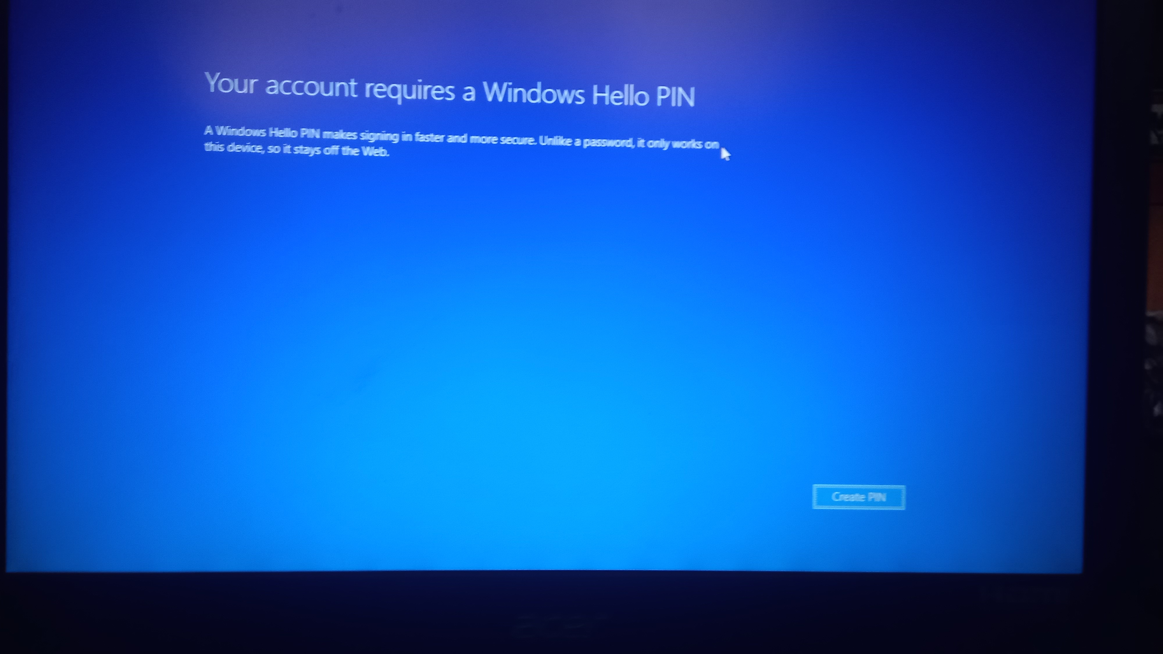 why-does-my-laptop-tells-me-to-create-a-pin-after-sleeping-microsoft