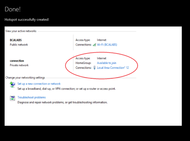 Hotspot (netsh Wlan Start Hostednetwork) - Microsoft Community