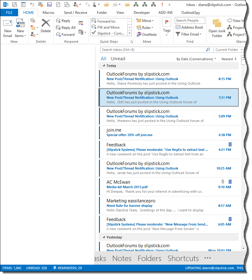Microsoft Outlook Folders Disappeared lasopasblog