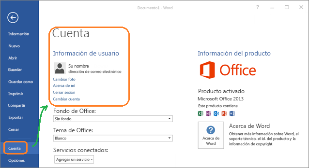 Cuenta asociada ≡ Office - Microsoft Community