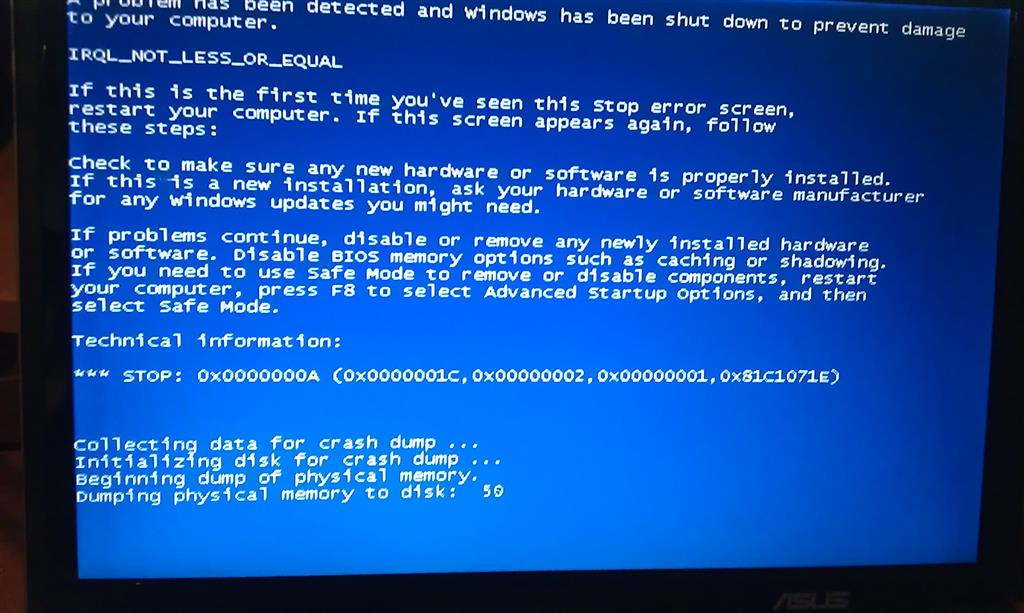 After Windows Updates' Installation: The Blue Screen Error And 