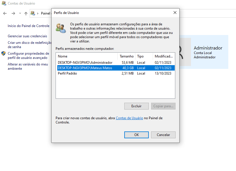 Não consigo acessar CMD como Administrador - Microsoft Community